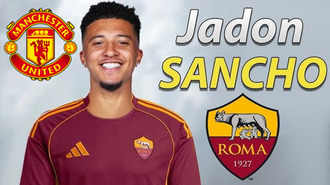  MU đạt thỏa thuận bán Jadon Sancho cho AS Roma