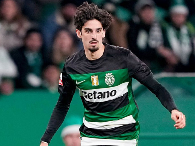   Francisco Trincao trong màu áo Sporting