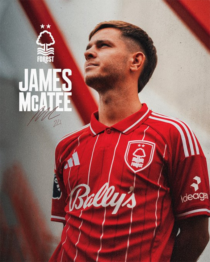 James McAtee gia nhập Nottingham