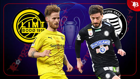  Nhận định bóng đá Bodo Glimt vs Sturm Graz, 02h00 ngày 21/8: Sức mạnh của chủ nhà