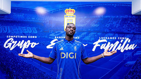  Tân binh đầu tiên của Jose Mourinho ở MU chuyển tới Oviedo