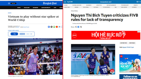  Bích Tuyền rút lui khỏi ĐT bóng chuyền nữ Việt Nam: Báo chí Đông Nam Á ngỡ ngàng