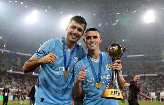 Rodri và Foden đều là những mắt xích quan trọng của Man City