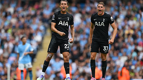  Trực tiếp Man City 0-2 Tottenham: Man xanh bế tắc