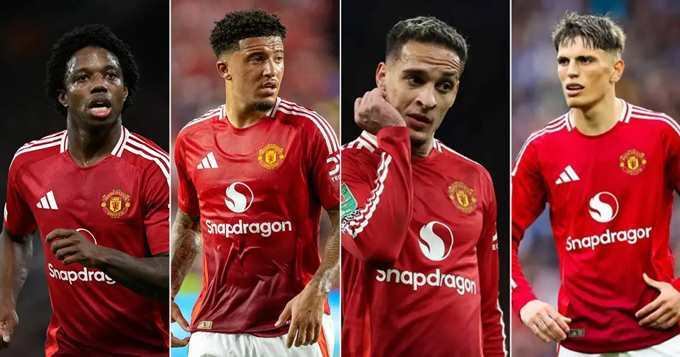 Bộ tứ Malacia, Sancho, Antony và Garnacho vẫn có thể được sử dụng tại MU nếu không thể sang CLB khác