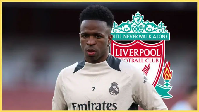 Liverpool có thể chuyển hướng sang Vinicius