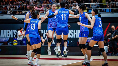  ĐT bóng chuyền nữ Việt Nam có set thắng lịch sử tại lần đầu dự giải VĐTG