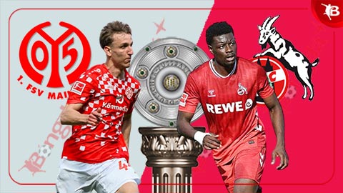  Nhận định bóng đá Mainz vs Cologne, 20h30 ngày 24/8: Bất phân thắng bại