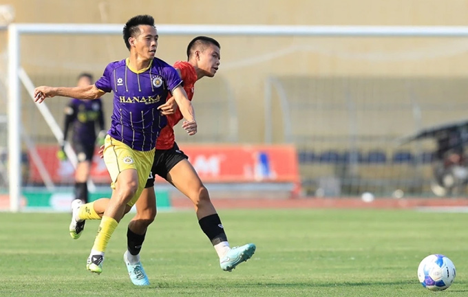 Chung Nguyen Do sẽ cạnh tranh với Văn Trường, Thái Sơn, Xuân Bắc ở hàng tiền vệ U23 Việt Nam - Ảnh: Hà Nội FC