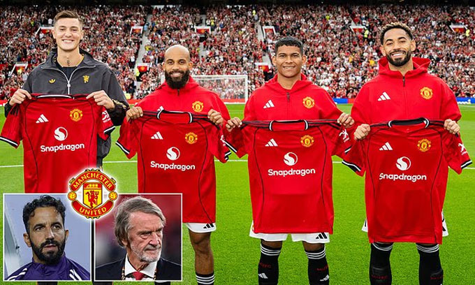 MU đã mang về 4 tân binh trong hè 2025