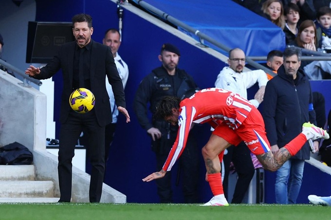 Atletico đang có sự khởi đầu tệ nhất ở La Liga dưới triều đại Simeone