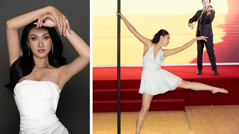  Hoa hậu Nguyễn Hoàng Phương Linh & bí quyết thành công từ môn thể thao… múa cột