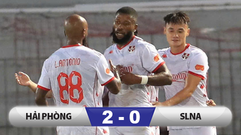  Kết quả Hải Phòng 2-0 SLNA: Chiến thắng quá thuyết phục!