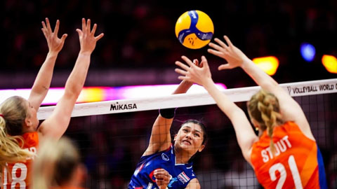  Kết quả bóng chuyền Vô địch Thế giới: Thái Lan gây choáng ngợp Hà Lan trong trận 5 set đỉnh cao