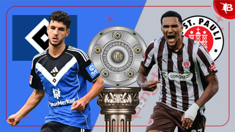  Nhận định bóng đá Hamburg vs St. Pauli, 01h30 ngày 30/8: Khó phân thắng bại