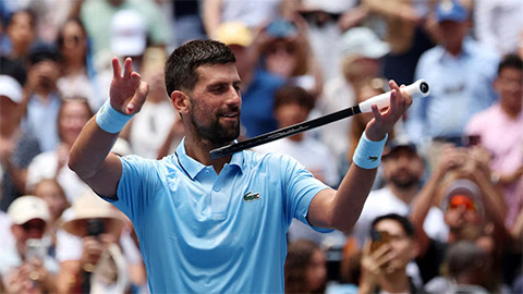  Djokovic lập 3 kỷ lục tại US Open, giành quyền vào vòng 3