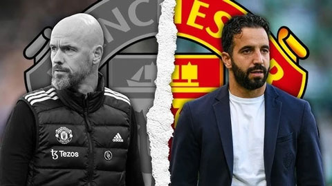  Amorim chỉ kiếm được số điểm bằng… nửa Ten Hag tại MU