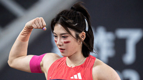  Đại mỹ nhân điền kinh Wu Yanni giành vé dự giải vô địch thế giới