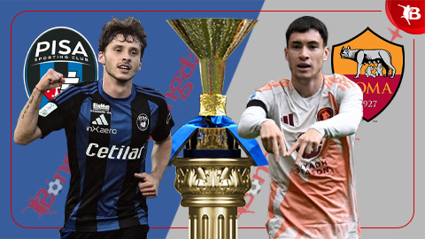  Nhận định bóng đá Pisa vs AS Roma, 01h45 ngày 31/8: Bắt nạt tân binh