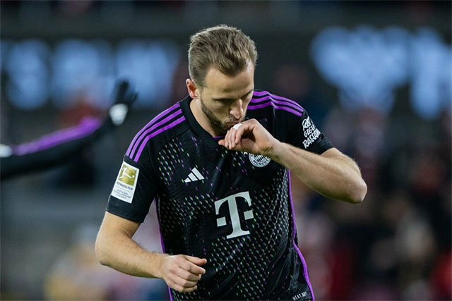 Kane đã ở rất gần với mốc 100 trận đá cho Bayern