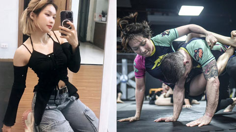  'Nữ tướng' Hoàng Hằng xử đẹp gã xăm trổ trong nốt nhạc, cư dân mạng kêu gọi trở lại sàn MMA