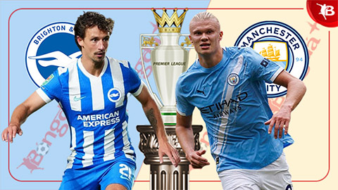  Nhận định bóng đá Brighton vs Man City, 20h00 ngày 31/8: Tìm lại cảm hứng chiến thắng