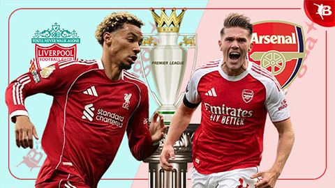  Arsenal có hy vọng mới để lật đổ Liverpool
