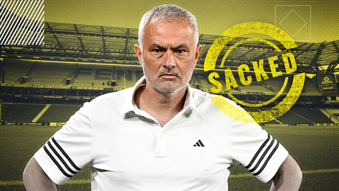 Mourinho tiếp tục mất việc sau khi Fenerbahce không thẻ chịu nổi ông