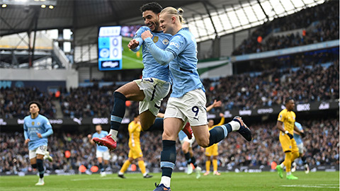  Trực tiếp Brighton vs Man City, 20h00 tối nay
