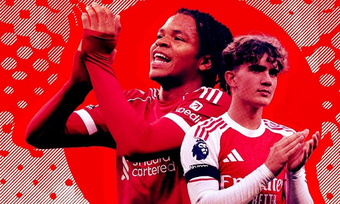 Ngumoha và Dowman đang là những T năng trẻ được chú ý nhất hiện nay