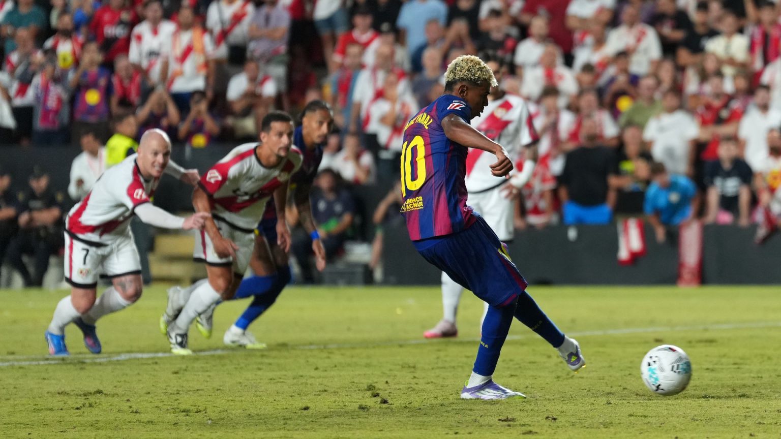 Dù Yamal ghi bàn từ quả penalty mập mờ, nhưng Barca đã mất điểm đầu tiên ở mùa này