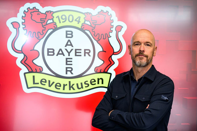 Ten Hag bị bay ghế tại Leverkusen 