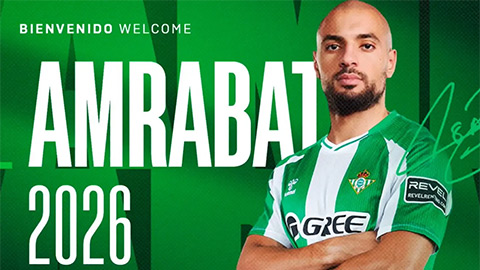  Sau Antony, Betis chiêu mộ tiếp một cựu sao MU