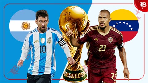  Nhận định bóng đá Argentina vs Venezuela, 06h30 ngày 5/9: Không có bất ngờ