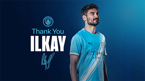  Gundogan lần thứ hai chia tay Man City, gia nhập Galatasaray