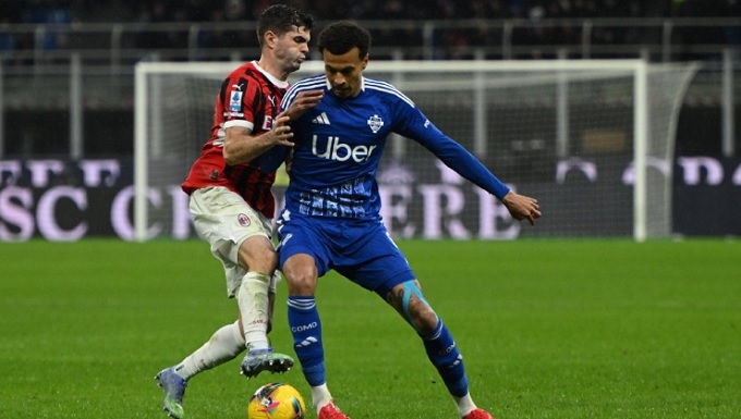 Dấu ấn của Alli ở Como rất ít