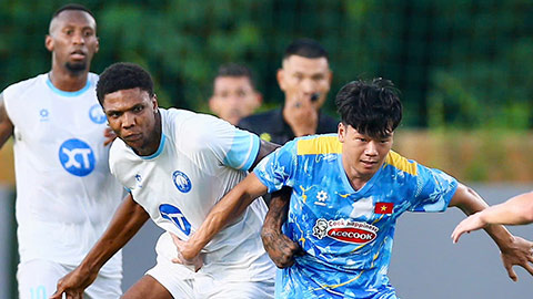  ĐT Việt Nam thua đậm đội hình toàn tây của Nam Định