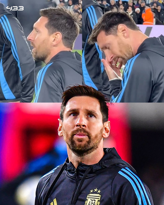 Messi không kìm được nước mắt ở trận đấu có thể là cuối cùng trên sân nhà trong màu áo ĐT Argentina