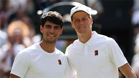  Jannik Sinner và Carlos Alcaraz tạo ra trận chung kết chưa từng có trong lịch sử