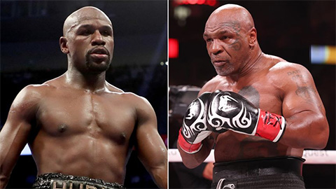  Mike Tyson so găng với Floyd Mayweather tại trận đấu lịch sử