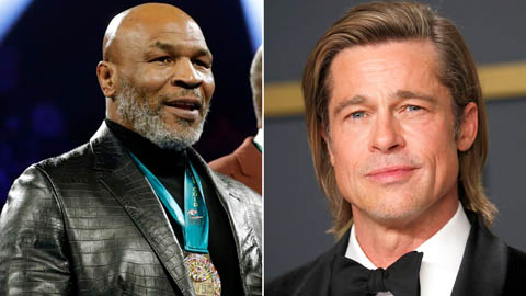  Tài tử Brad Pitt từng phải xin Mike Tyson tha mạng