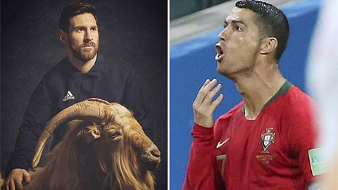  NHM lại so sánh Ronaldo với Messi vì ‘cử chỉ xấu xí’