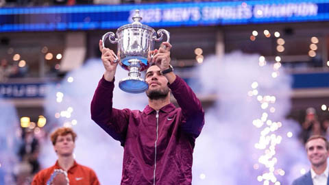  Carlos Alcaraz giành chức vô địch US Open 2025