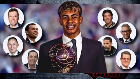  Các huyền thoại ủng hộ Lamine Yamal giành Quả Bóng Vàng