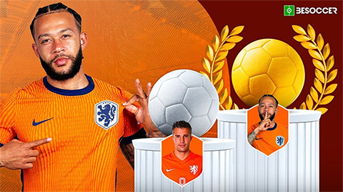  Depay đi vào lịch sử với cú đúp trước Lithuania