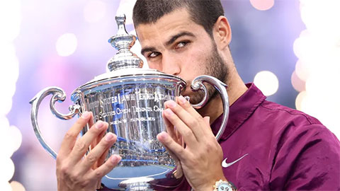  Carlos Alcaraz vớ bẫm sau khi vô địch US Open 2025