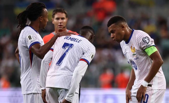 Ousmane Dembele dính chấn thương