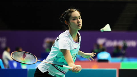  'Thánh nữ' cầu lông Thái Lan hạ 3 VĐV Trung Quốc để vô địch