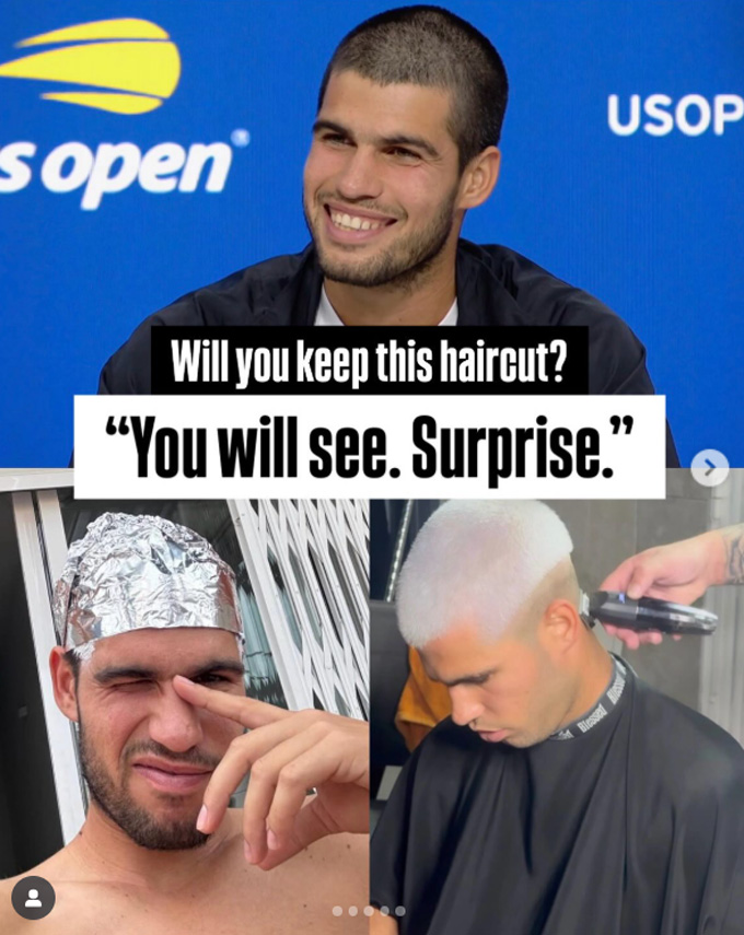 Alcaraz thực hiện đúng lời hứa