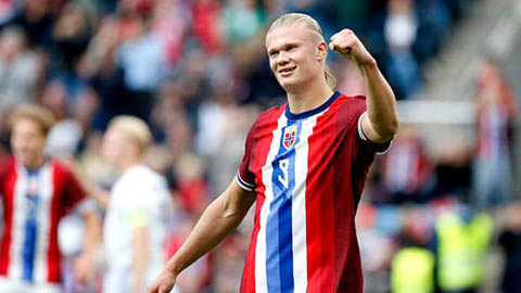  Erling Haaland thăng hoa trong trận thắng lịch sử 11-1